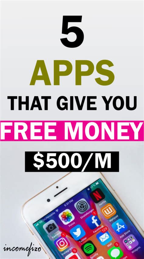 apps that give you money.